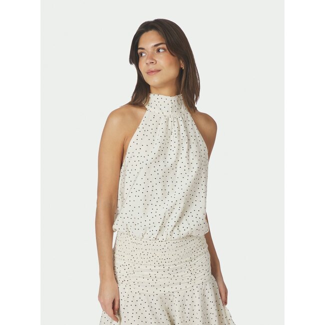Neo Noir JOS MINI DOT TOP OFF WHITE