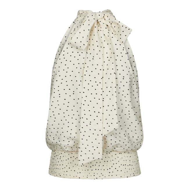 Neo Noir JOS MINI DOT TOP OFF WHITE