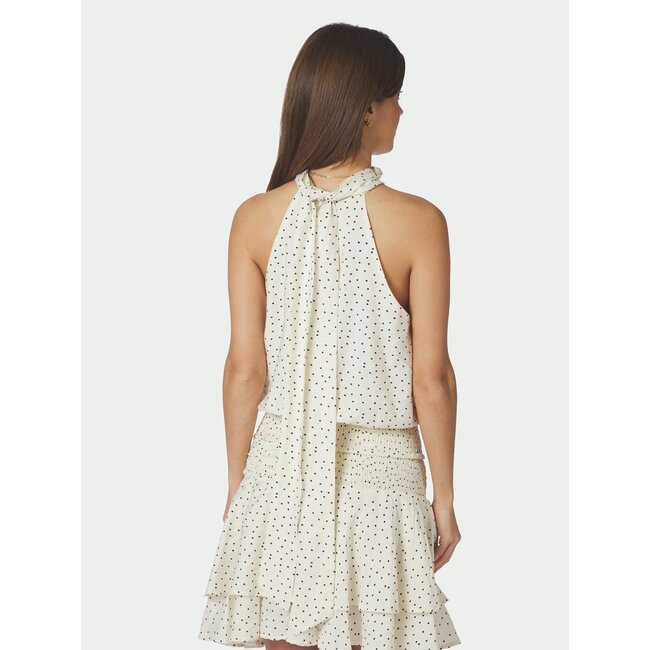 Neo Noir JOS MINI DOT TOP OFF WHITE