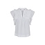 Neo Noir JAYLA S VOILE TOP WHITE