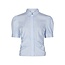 Neo Noir FRANNIE SOFT STRIPE SHIRT LIGHT BLUE