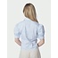 Neo Noir FRANNIE SOFT STRIPE SHIRT LIGHT BLUE