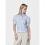 Neo Noir FRANNIE SOFT STRIPE SHIRT LIGHT BLUE