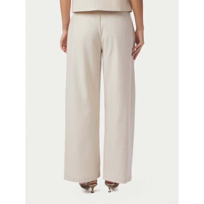 Neo Noir ESSIALL LINEN PANTS CREME