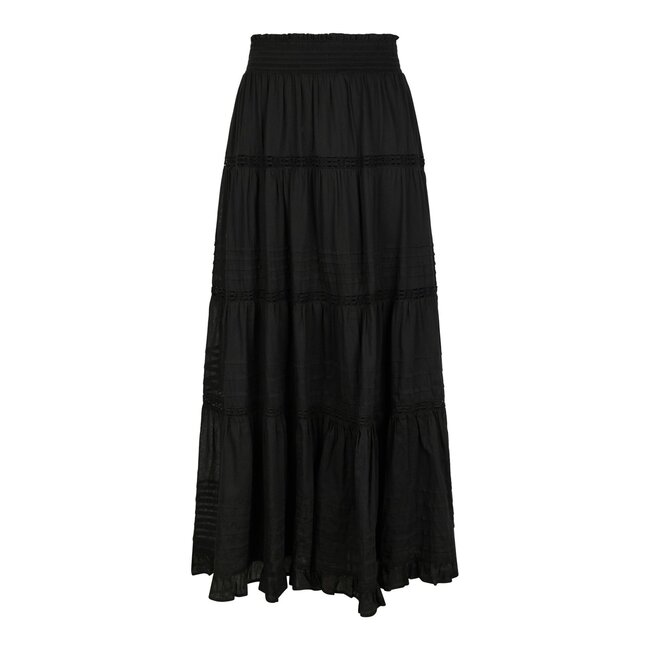Neo Noir FELICIA S VOILE SKIRT BLACK