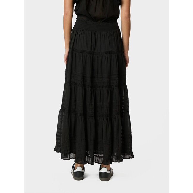 Neo Noir FELICIA S VOILE SKIRT BLACK