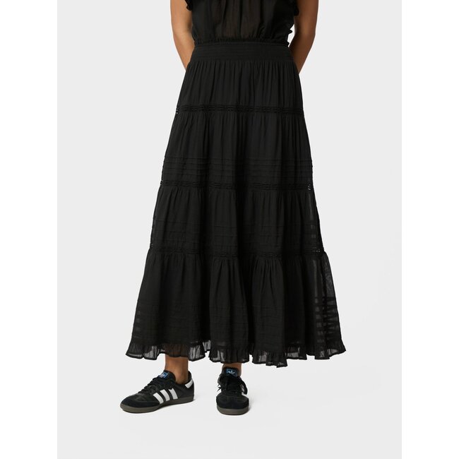 Neo Noir FELICIA S VOILE SKIRT BLACK