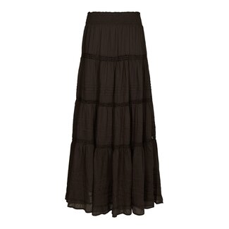 Neo Noir FELICIA S VOILE SKIRT DARK BROWN