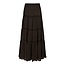 Neo Noir FELICIA S VOILE SKIRT DARK BROWN