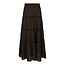 Neo Noir FELICIA S VOILE SKIRT DARK BROWN