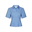 Neo Noir BALARA STRIPE POPLIN SHIRT LIGHT BLUE