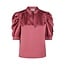Neo Noir ROELLA HEAVY SATEEN BLOUSE CHERRY PINK