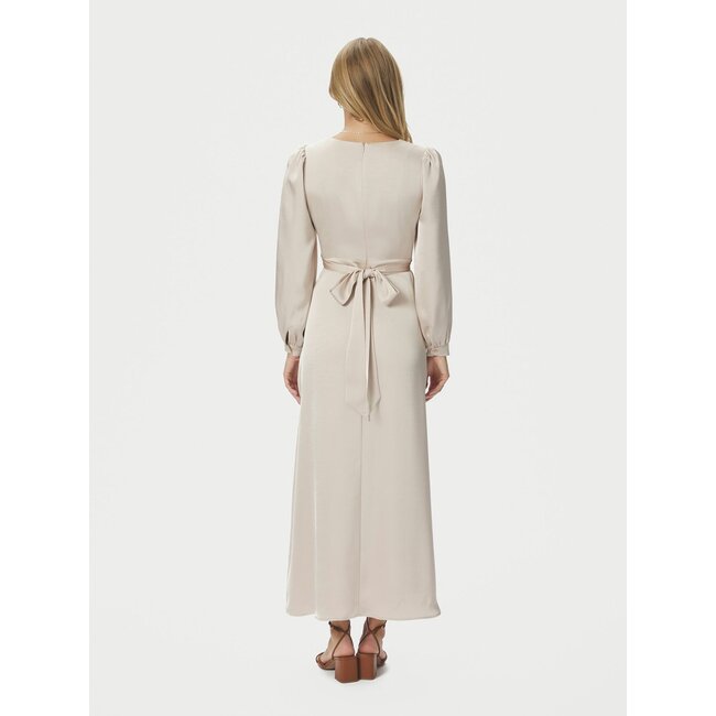 Neo Noir BRETTI HEAVY SATEEN DRESS CHAMPAGNE