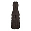 Neo Noir MARLI SOLID CHIFFON DRESS DUSTY BROWN