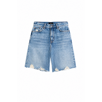 7 FOR ALL MANKIND LOLA SHORTS WAVE