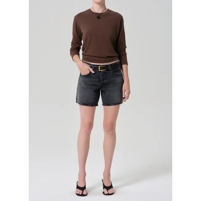 CITIZENS of HUMANITY BILLIE RELAXED SHORT VINTAGE BLACK