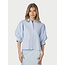 Neo Noir ETTA STRIPE STONE SHIRT LIGHT BLUE