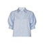 Neo Noir ETTA STRIPE STONE SHIRT LIGHT BLUE
