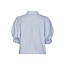 Neo Noir ETTA STRIPE STONE SHIRT LIGHT BLUE