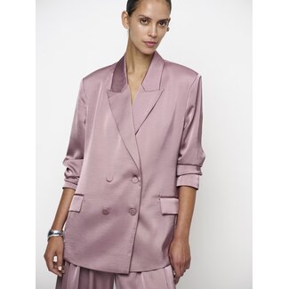 Dante 6 SEVIGNY SATIN BLAZER MAUVE