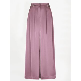 Dante 6 ONIQUE WIDE LEG SATIN PANTS MAUVE