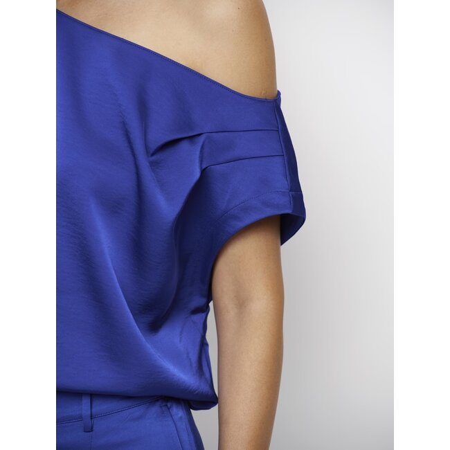 Dante 6 ROAM DRAPEY TOP BLAUW