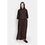 Ame antwerp KILT BROWN LONG SKIRT IN POPLIN