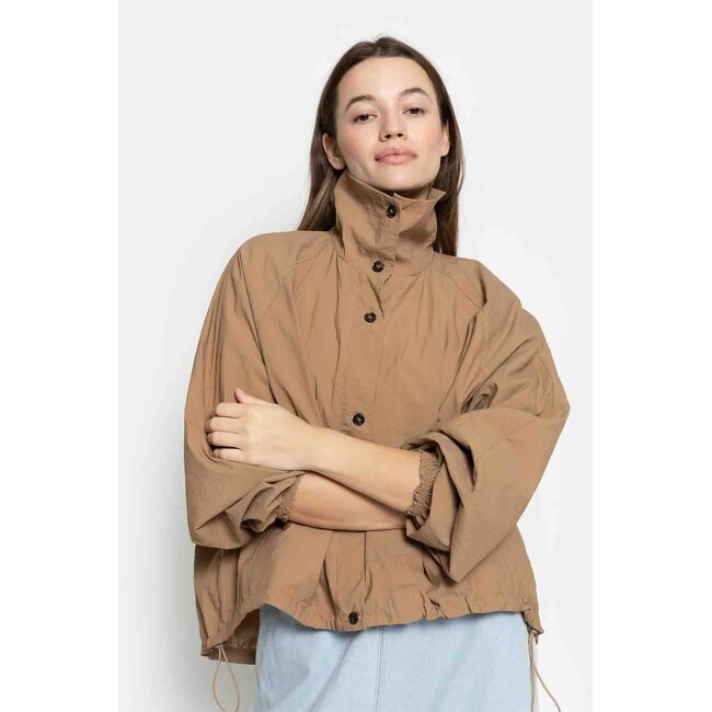Ame antwerp ONANA BEIGE JACKET WITH ZIP