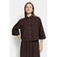 Ame antwerp ODILE BROWN CROPPED POPLIN
