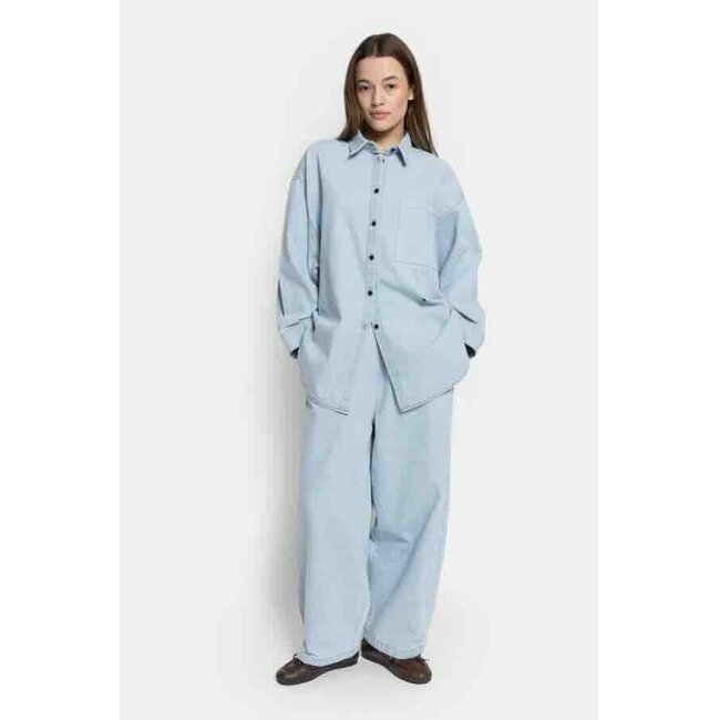 Ame antwerp OKAY LIGHT BLUE PUFFY DENIM
