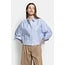 Ame antwerp OCEAN LIGHT BLUE STRIPED SHIRT