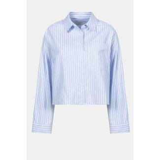 Ame antwerp OCEAN LIGHT BLUE STRIPED SHIRT