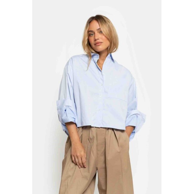 Ame antwerp OCEAN LIGHT BLUE SHIRT