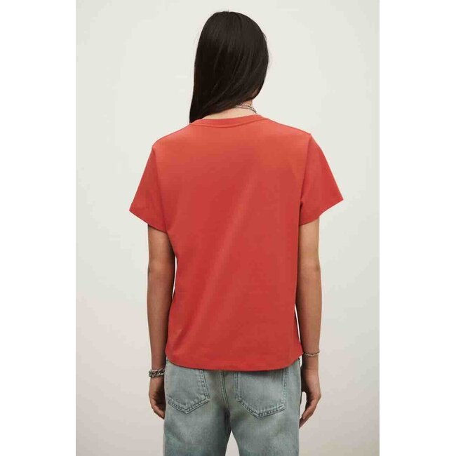 Ba&sh T-SHIRT IONI ROUGE