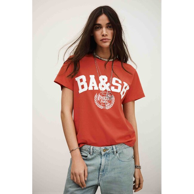 Ba&sh T-SHIRT IONI ROUGE