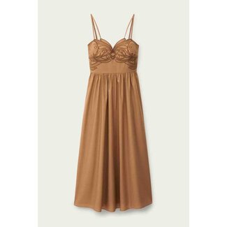 Ba&sh ROBE ROMI CAMEL