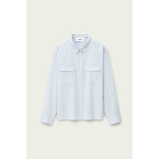 Ba&sh CHEMISE PORZIA BLEU