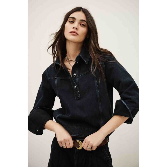 Ba&sh SHIRT TAVY BLEUNUIT