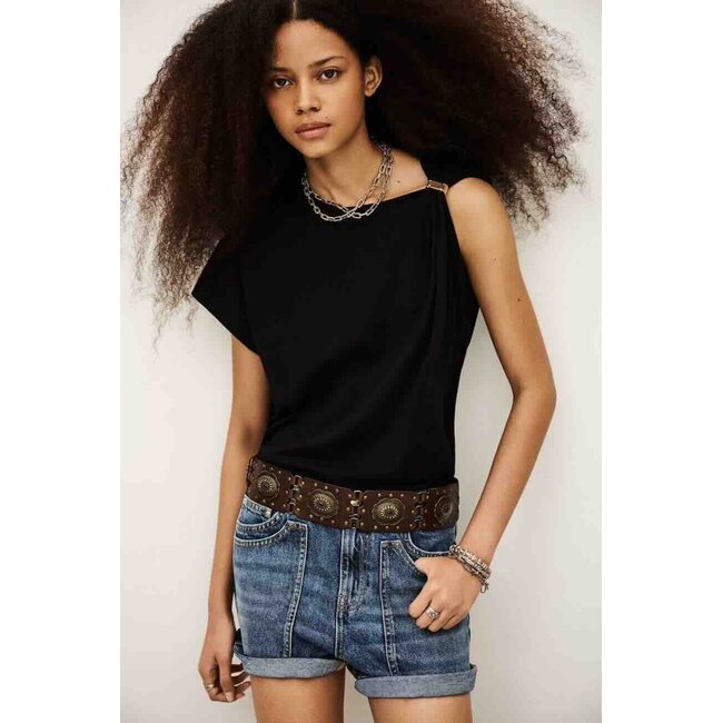 Ba&sh T-SHIRT ALLIA NOIR