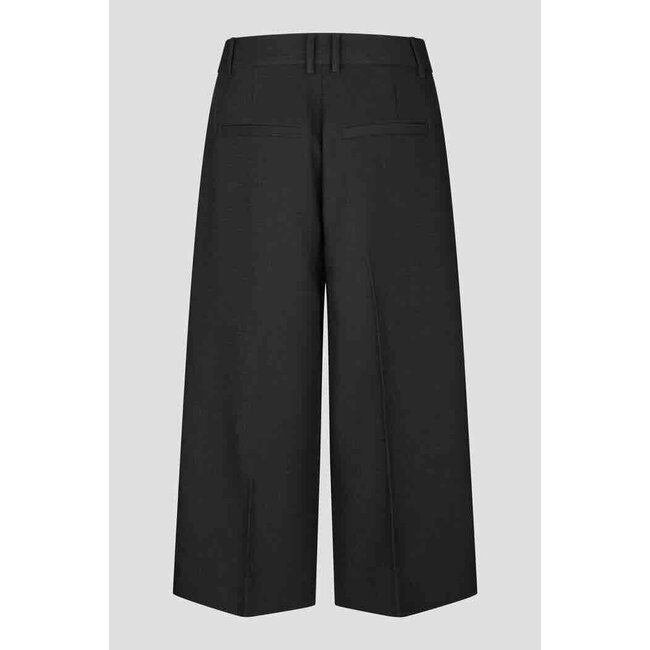 Second Female SELLA CROPPED TROUSERS BLACK