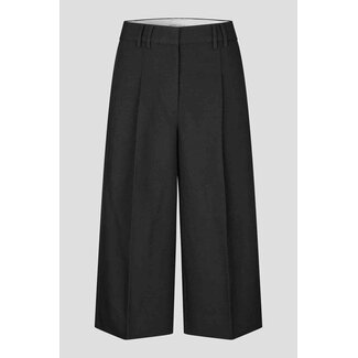 Second Female SELLA CROPPED TROUSERS BLACK