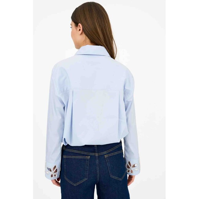 Pieszak PD-DAHLIA LONG SHIRT KENTUCKY BLUE