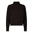 Neo Noir PAULINA KNIT BLOUSE DARK BROWN