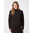 Neo Noir PAULINA KNIT BLOUSE DARK BROWN