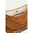 Ba&sh SAC SUEDE YOUYOU HOBO COGNAC