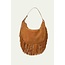 Ba&sh SAC SUEDE YOUYOU HOBO COGNAC