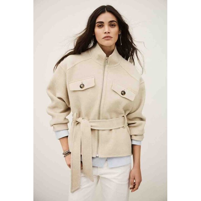 Ba&sh MANTEAU LERCIA BEIGECHINE