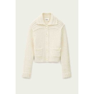 Ba&sh CARDIGAN FREDERICA ECRU