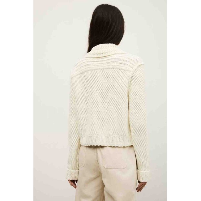 Ba&sh CARDIGAN FREDERICA ECRU