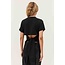 Ba&sh T-SHIRT BLANCA NOIR